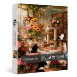 Puzzle da 1000 Pezzi del Cozy Cat Cafe