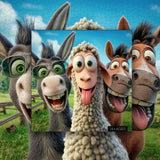 Puzzle del Ranch Ridente 1000 Pezzi