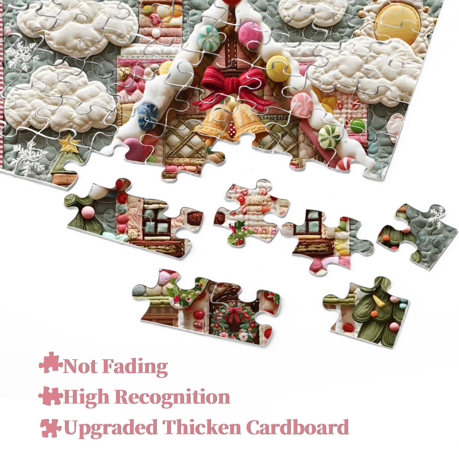 Candy Gingerbread House Footbezzino PUALLE 1000
