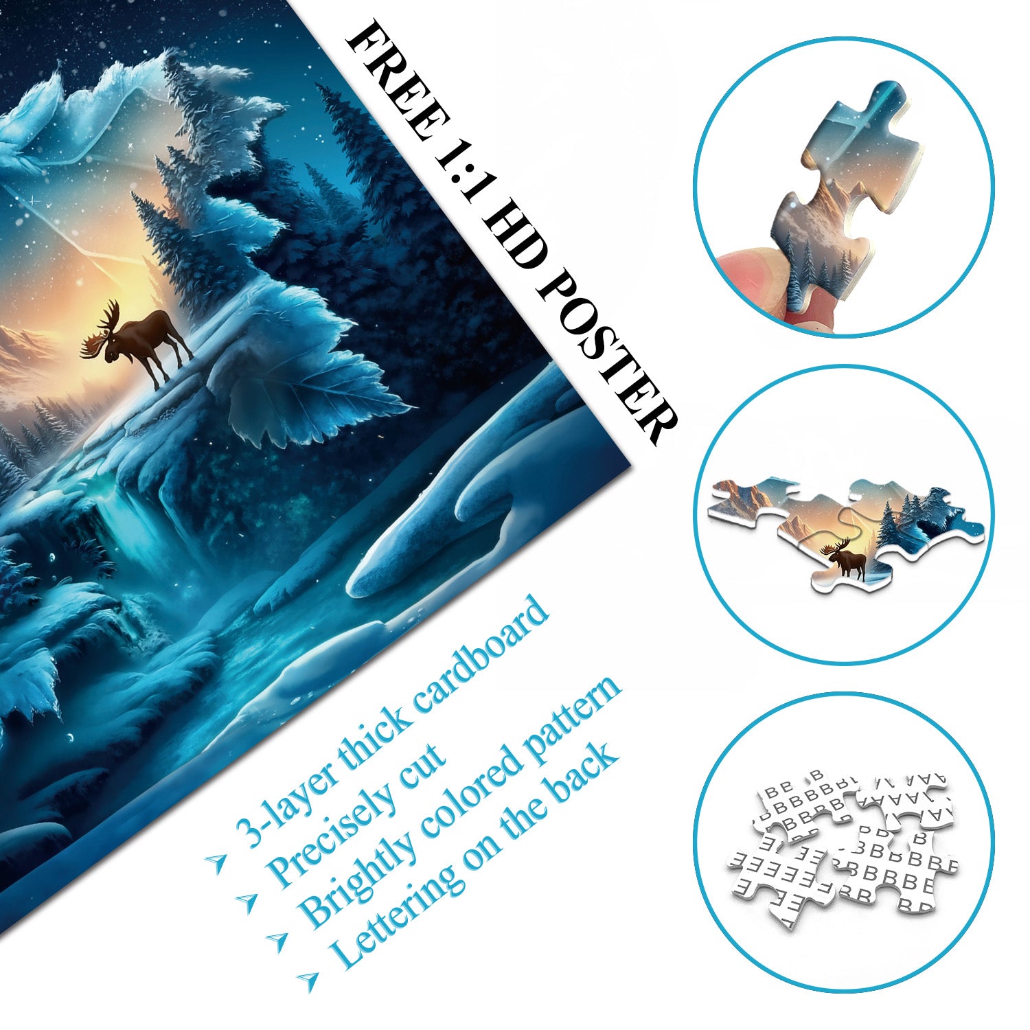 Frozen Eden Jigsaw Puzzle 1000 Piece