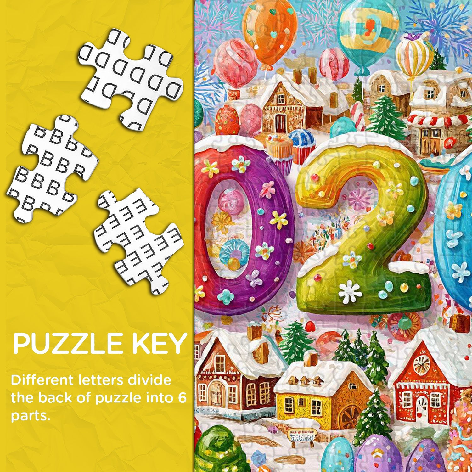 Sweet 2026 Jigsaw Puzzle 1000 Piece