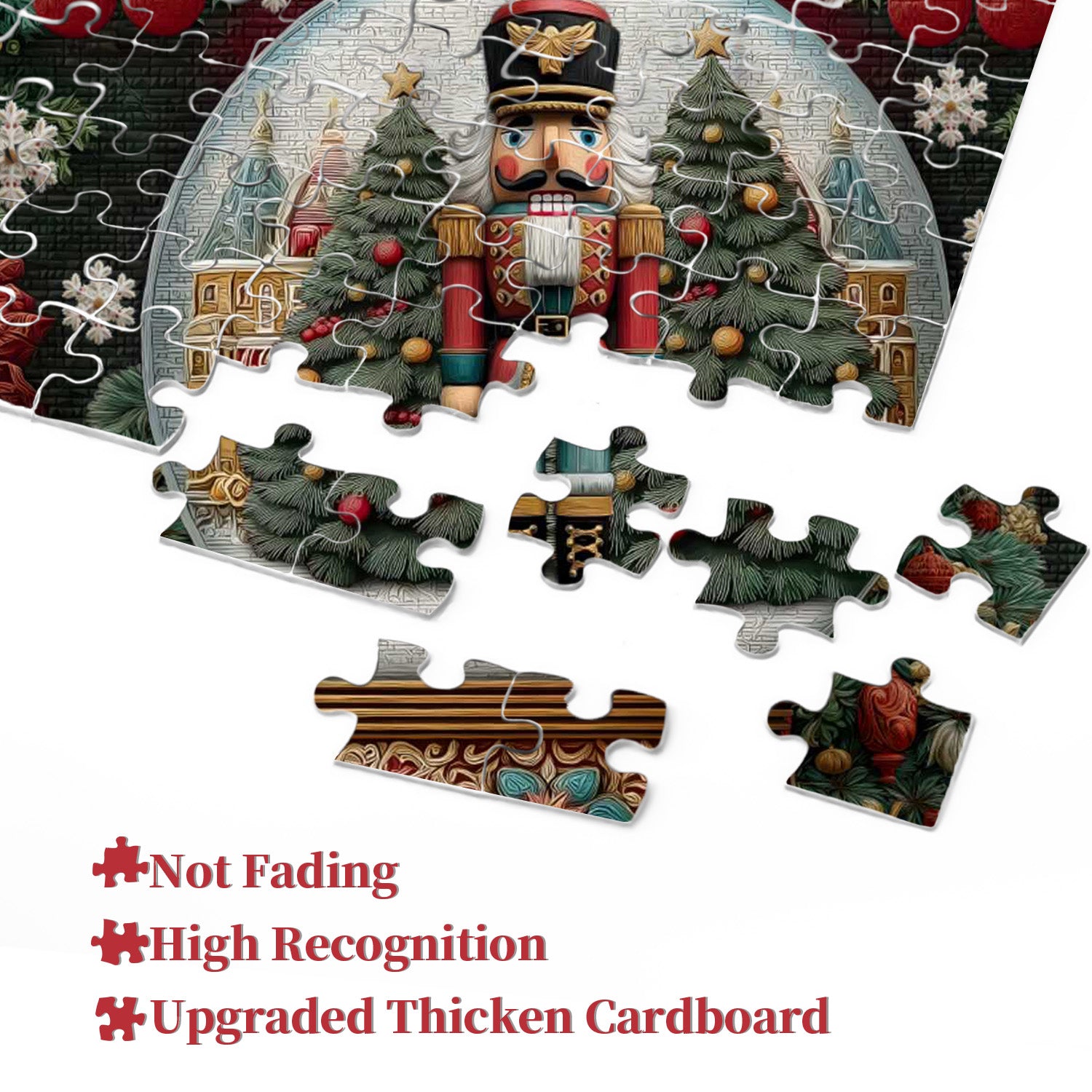 Schiaccianoci Snow Globe puzzle puzzle 1000 pezzi