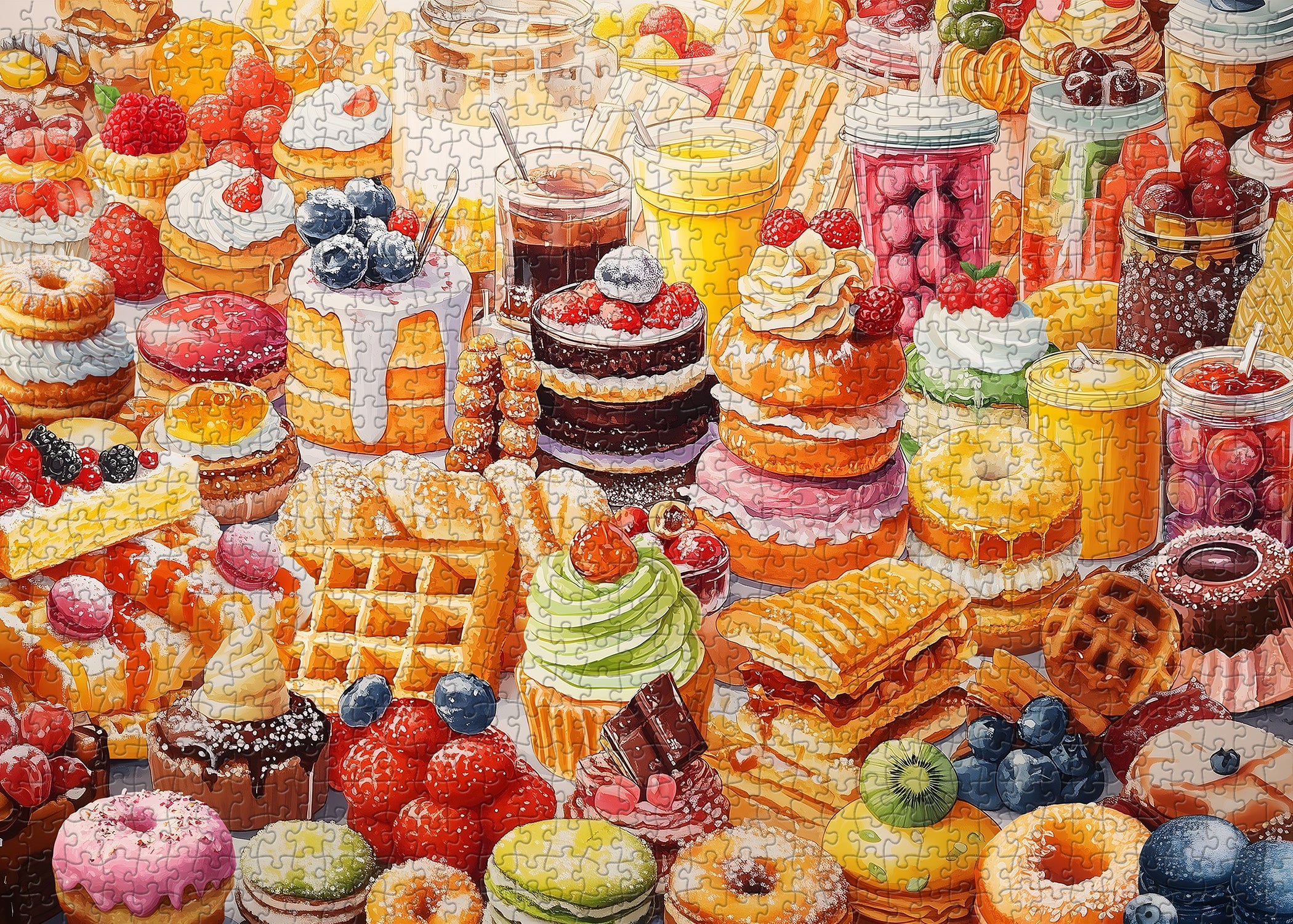 Sweet Feast Jigsaw Puzzle 1000 piezas
