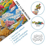 Vier Jahreszeiten Patchwork-Puzzle 1000 Teile