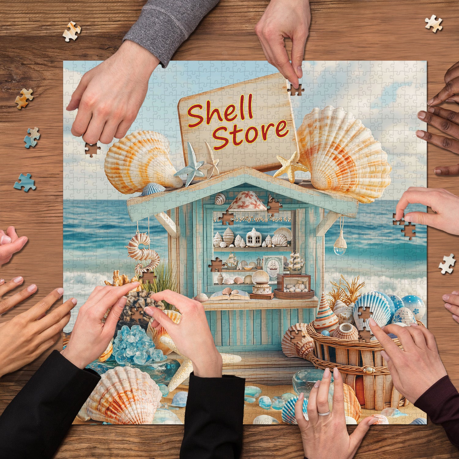 Springtime swing rompecabezas rompecabezas 1000 piezas