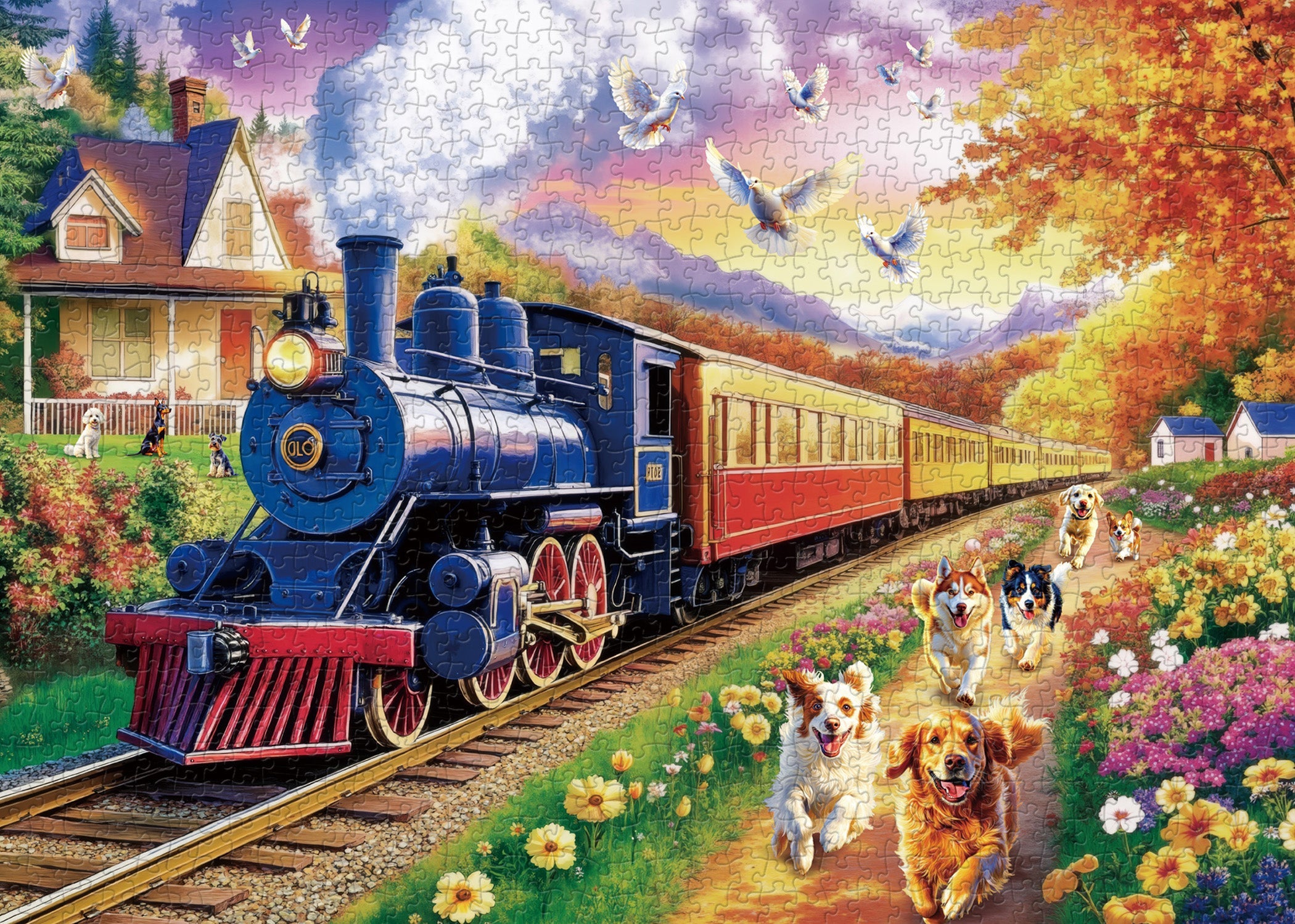 The Last Sprint Jigsaw Puzzles 1000 Pieces