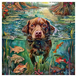 Puzzle cucciolo di laghetto 1000 pezzi
