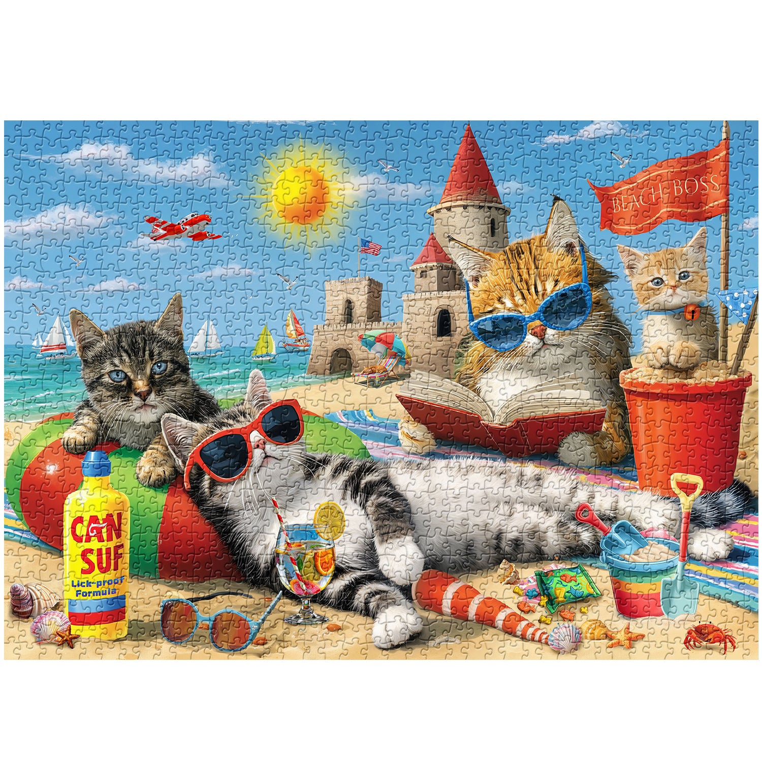 Puzzle Swing Swing Swing 1000 Pièces