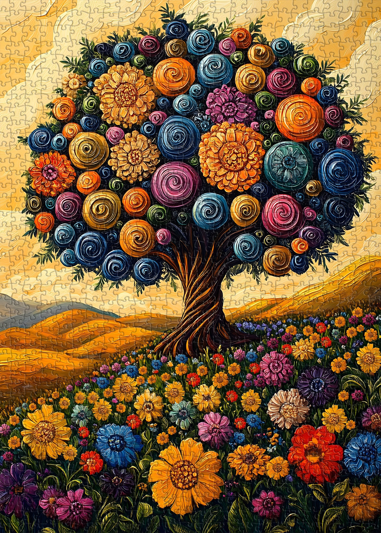 Blossoming Tree of Life Puzzle 1000 pièces