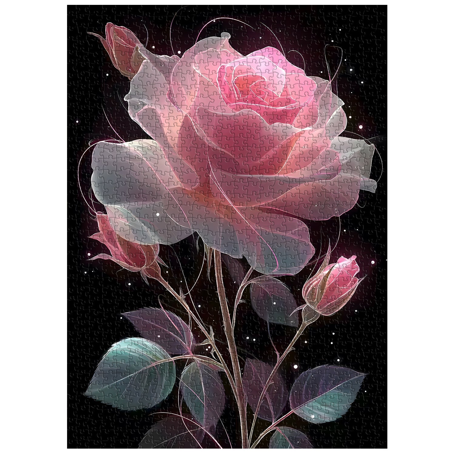 Rose Dream Rose Rose Puzzles 1000 pièces