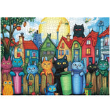 Vitality Cat Street Puzzles Puzzles 1000 pièces