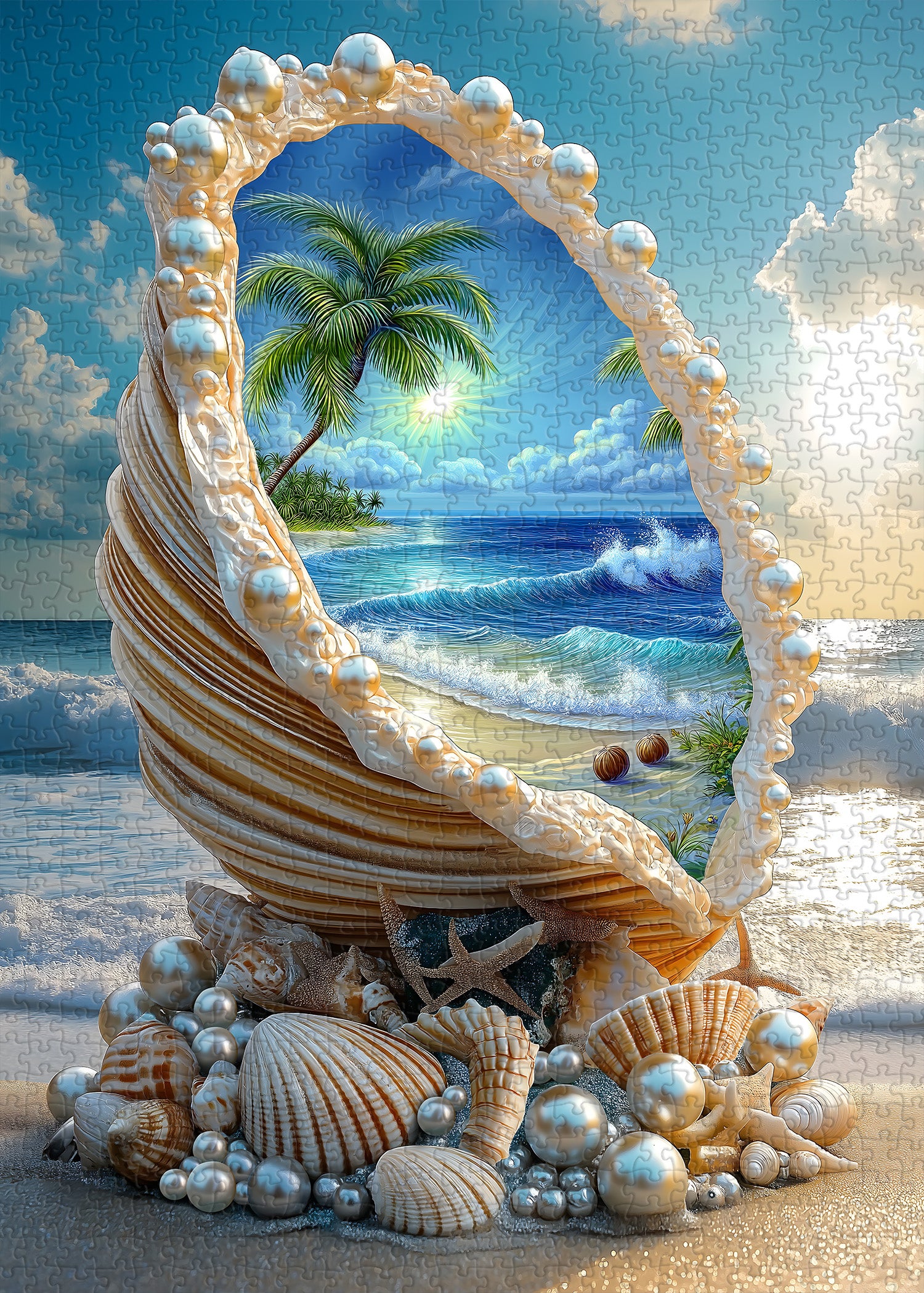 Voyage échoué puzzles 1000 pièces