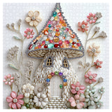 Puzzle de la maison de champignon 1000 pièces
