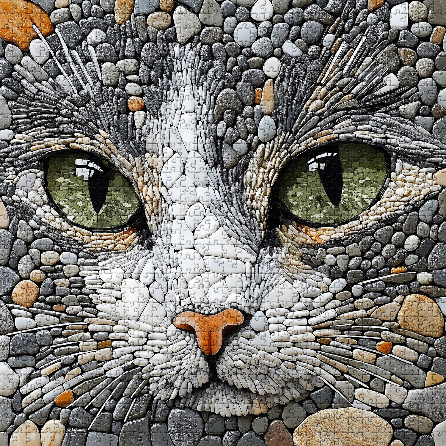 Pebble Cat Puzzles Puzzles 1000 pièces