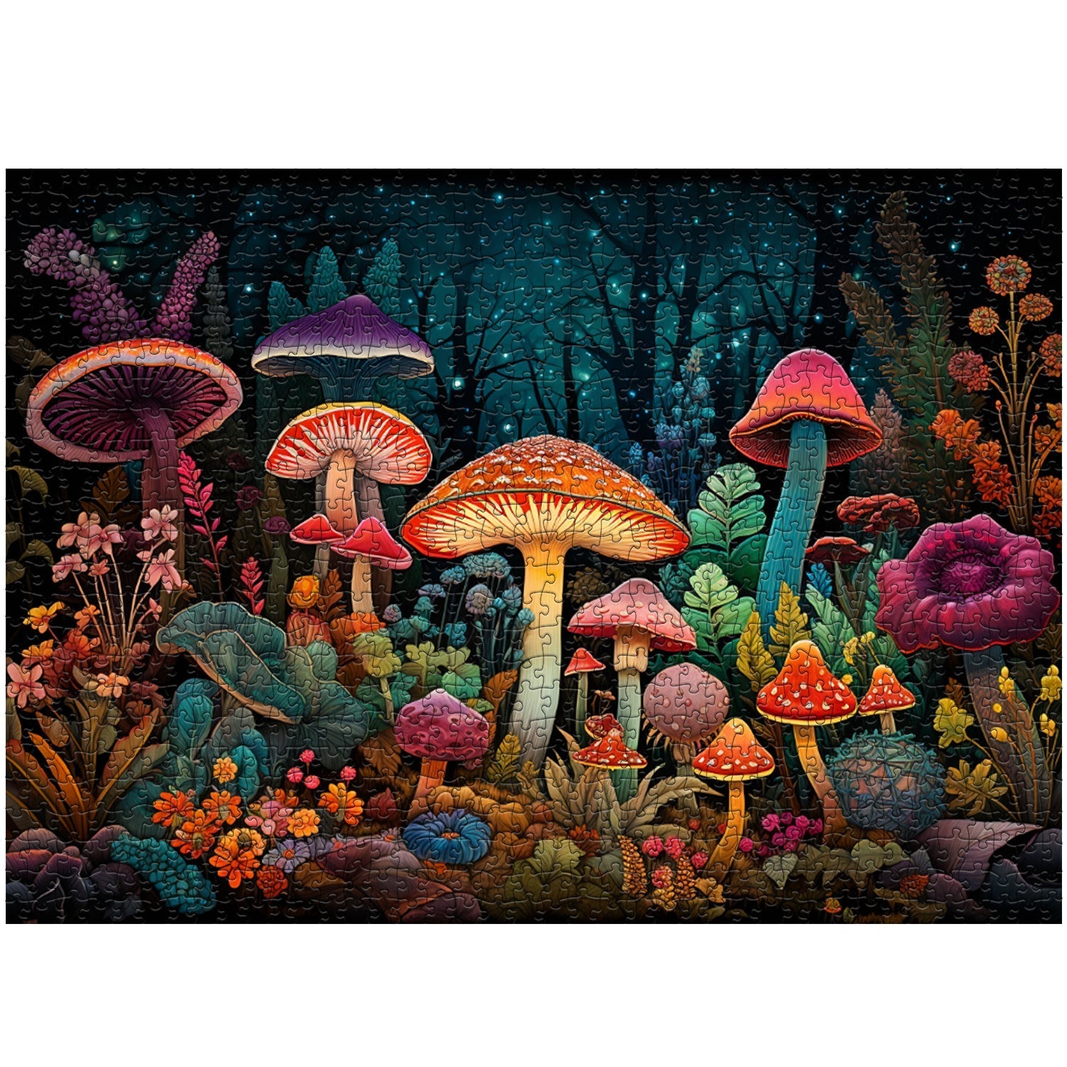 Pilzwaldpuzzle 1000 Stücke