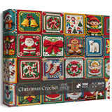 Weihnachtshäkelpuzzle 1000 Stücke