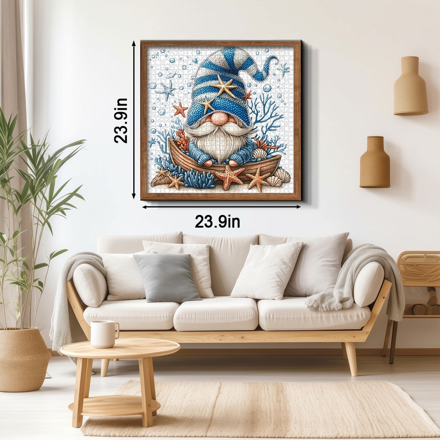 Puzzle de puzzle Gnome à voile 1000 pièces