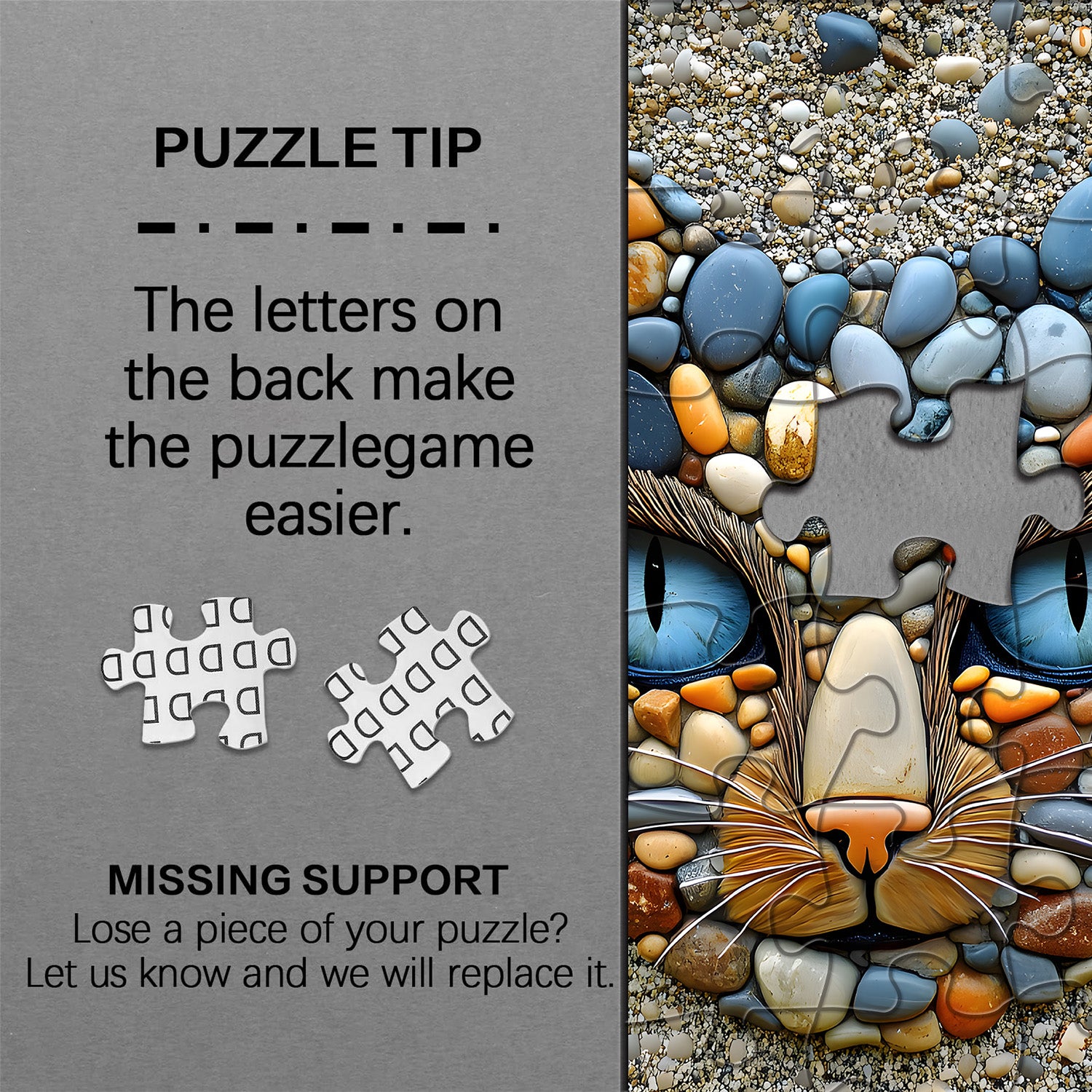 Puzzle de puzzle en pierre 1000 pièces