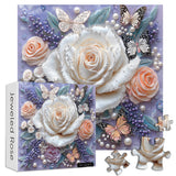 Puzzle rosa ingioiellate puzzle 1000 pezzi