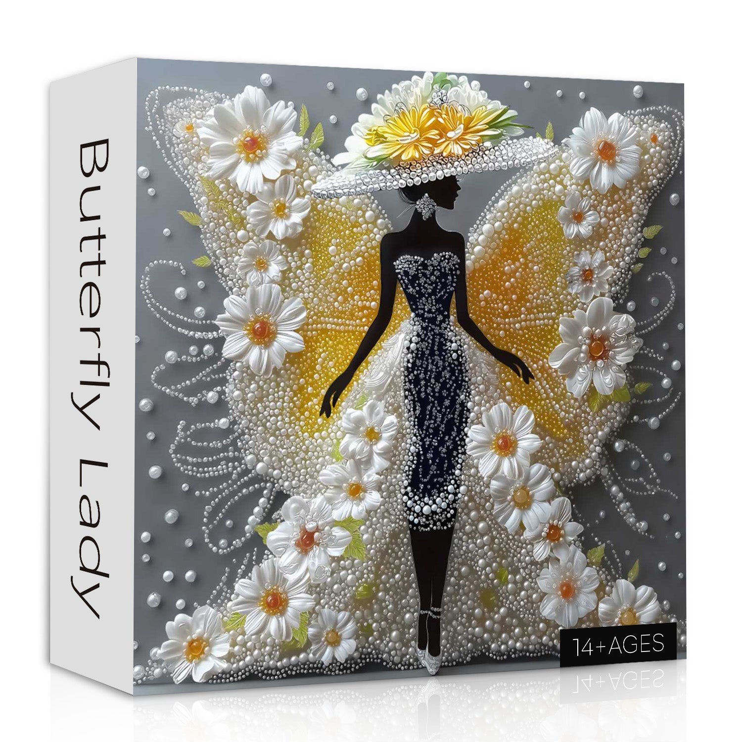 Butterfly Lady Jigsaw Puzzle 1000 pezzi