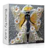 Butterfly Lady Jigsaw Puzzle 1000 pièces