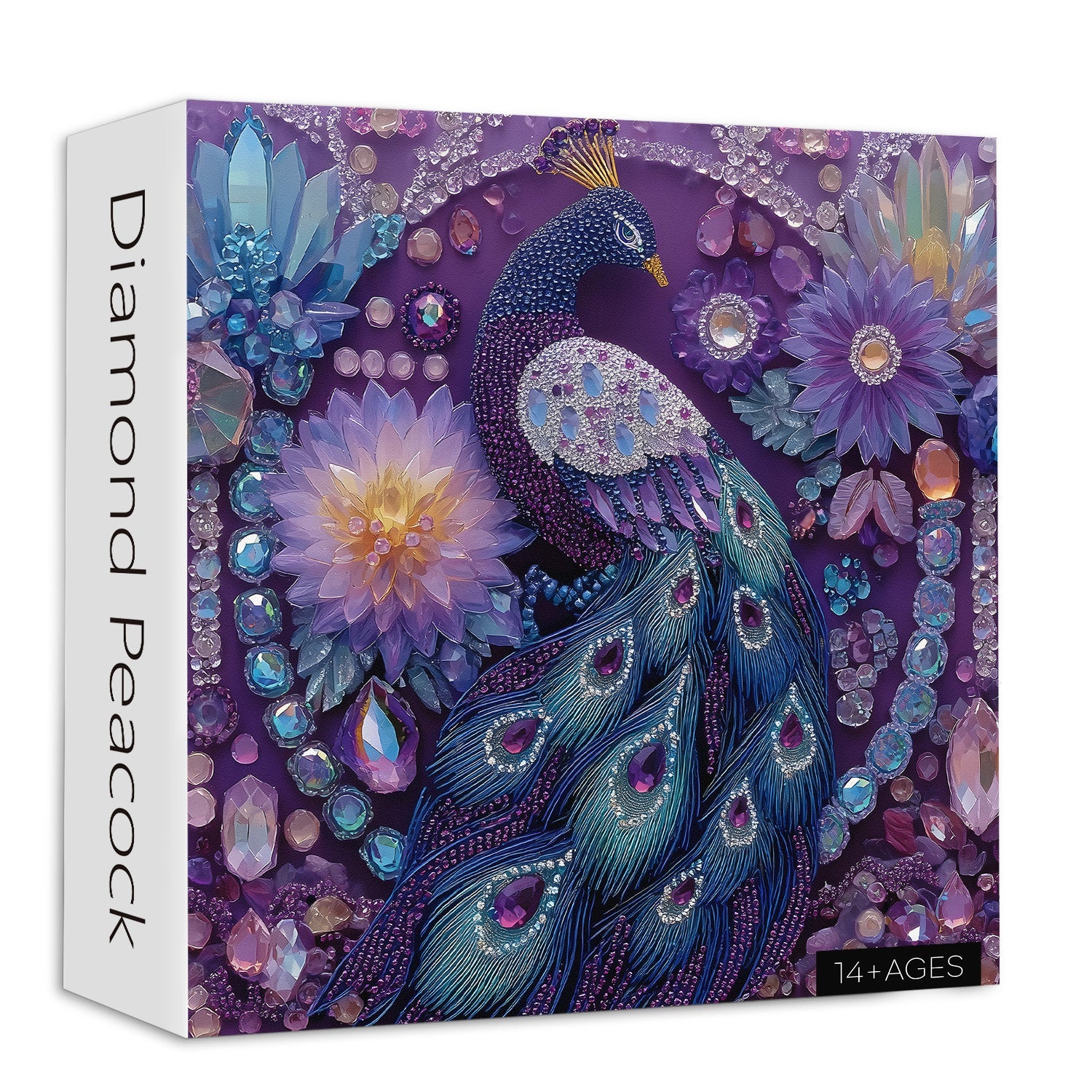 Puzzle en diamant Paon 1000 pièces
