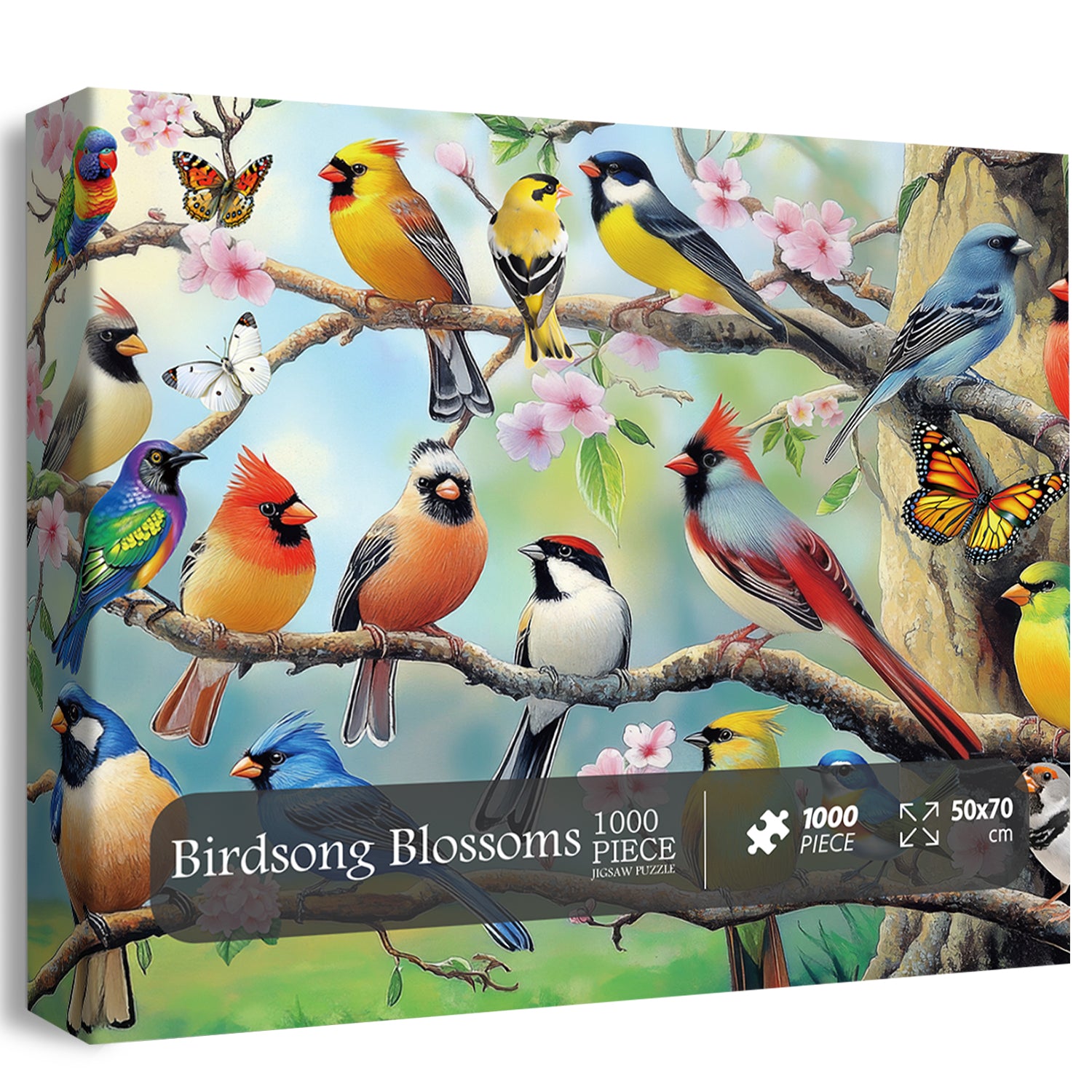 Birdsong Blossoms Puzzles de puzzle 1000 pièces