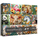 Puzzle punto e natura puzzle 1000 pezzi