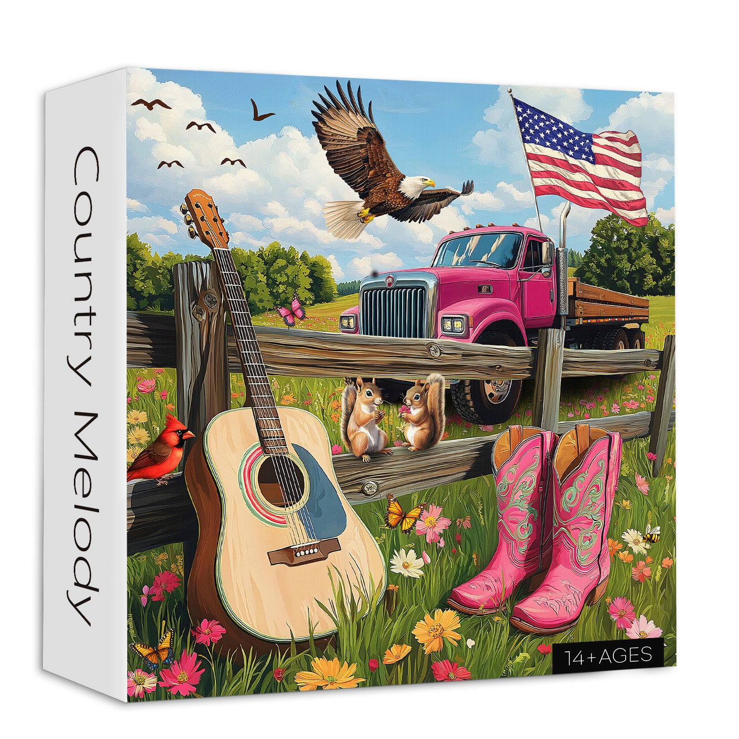 Country Melody Jigsaw Puzzle 1000 Pieces