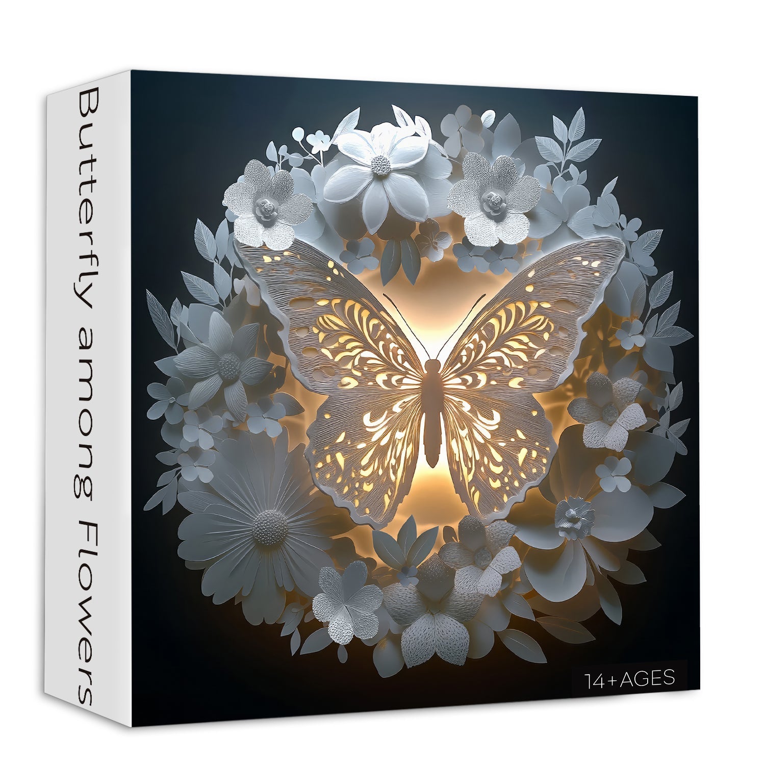 Farfalla tra i fiori puzzle puzzle 1000 pezzi