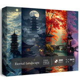 Puzzle Paysage éternel 1000 pièces