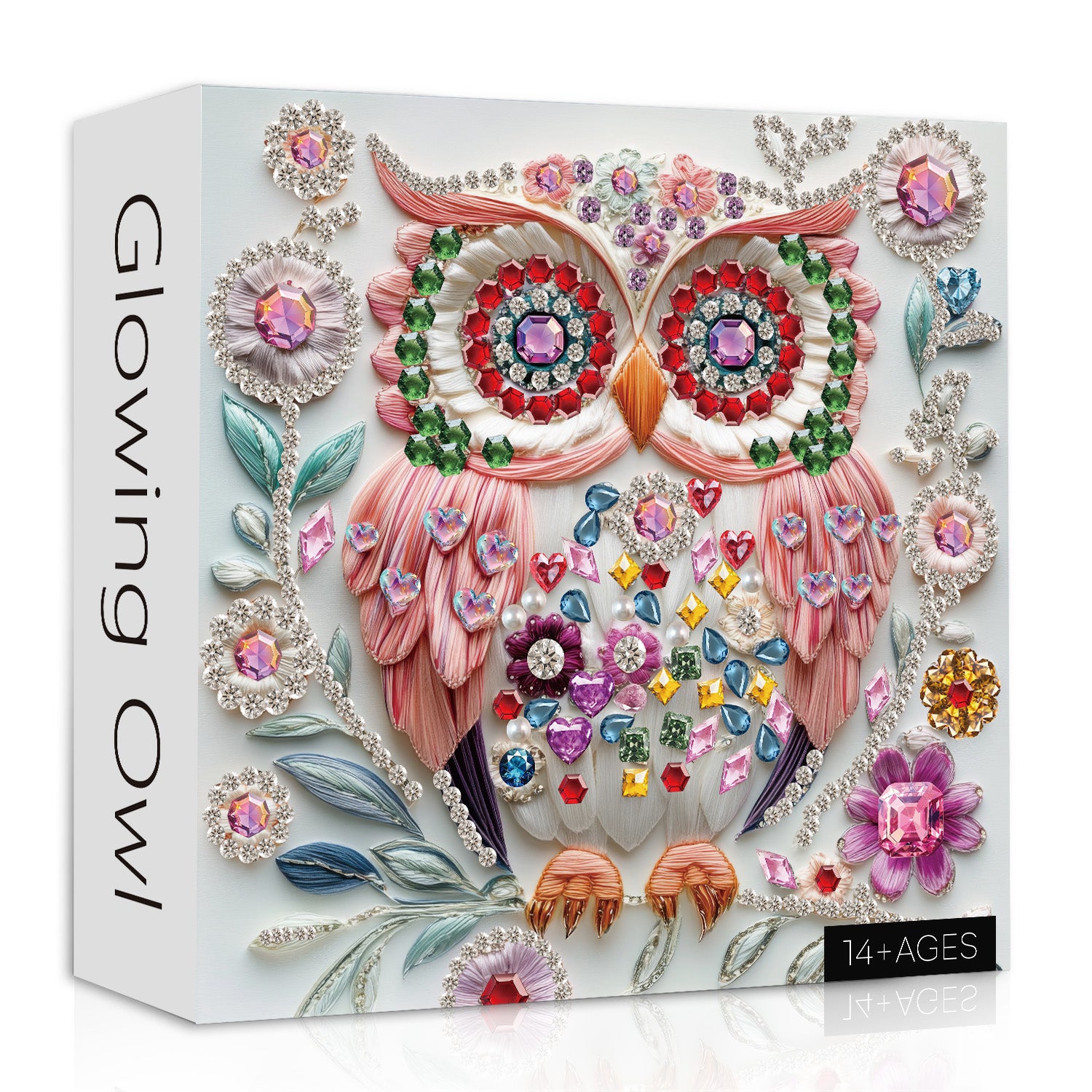 Glühende Eulenpuzzle 1000 Stücke