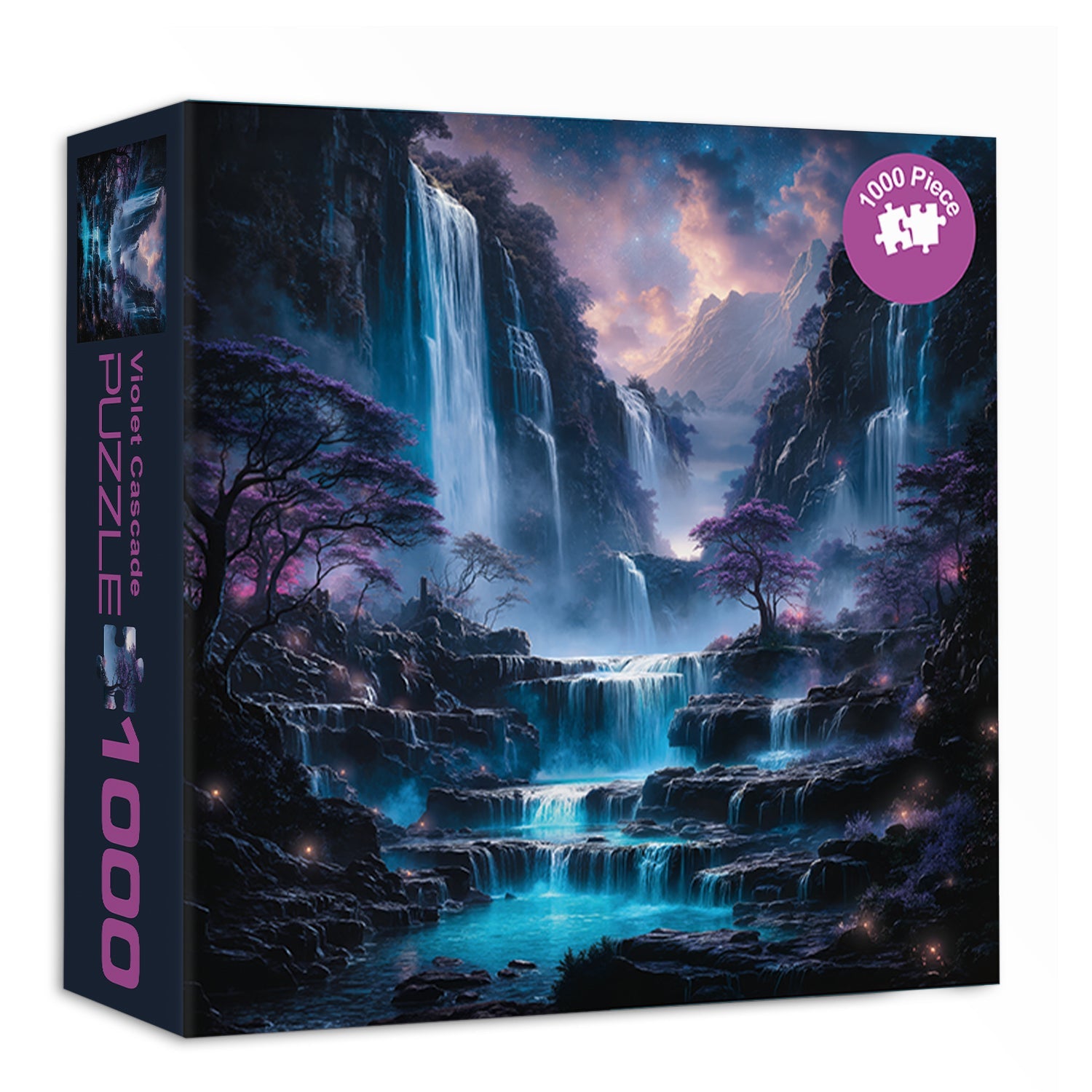 Puzzle a Sospensione Viola 1000 Pezzi