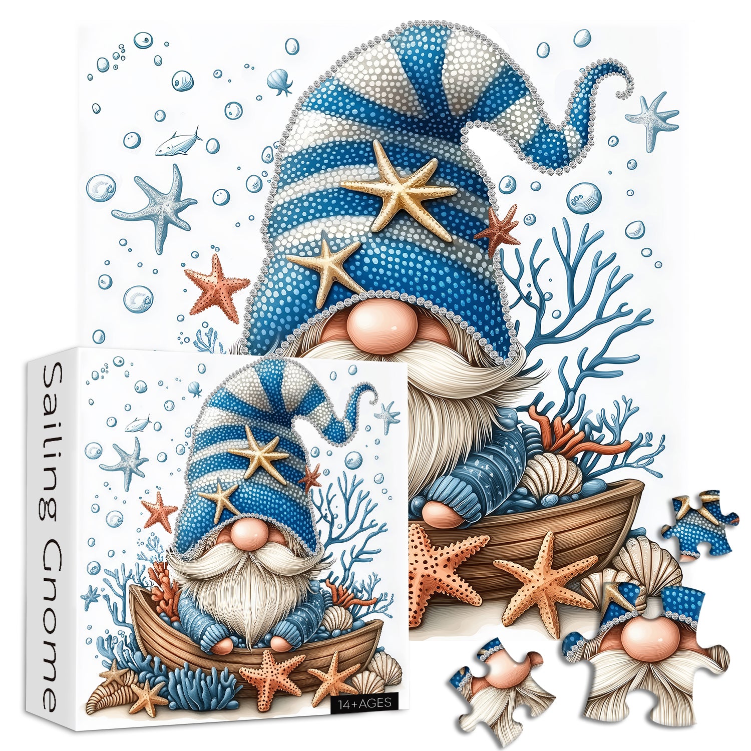 Puzzle de puzzle Gnome à voile 1000 pièces