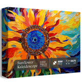 Sonnenblumen Kaleidoskop Puzzle 1000 Stücke