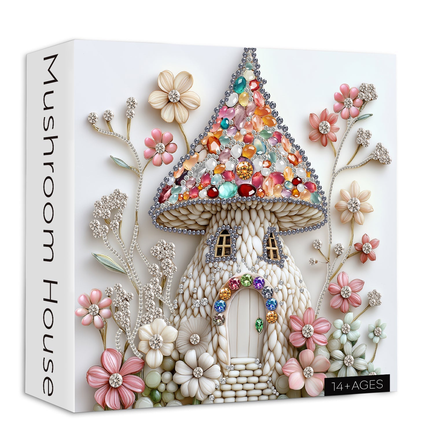 Puzzle de la maison de champignon 1000 pièces