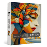 Puzzle del volto in crescita, 1000 pezzi