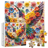 Punti di puzzle volanti da colibrì 1000 pezzi