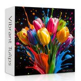 Vibrant Tulips Jigsaw Puzzles 1000 Pieces