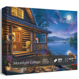 Moonlight Cottage Jigsaw Puzzle 1000 Pieces