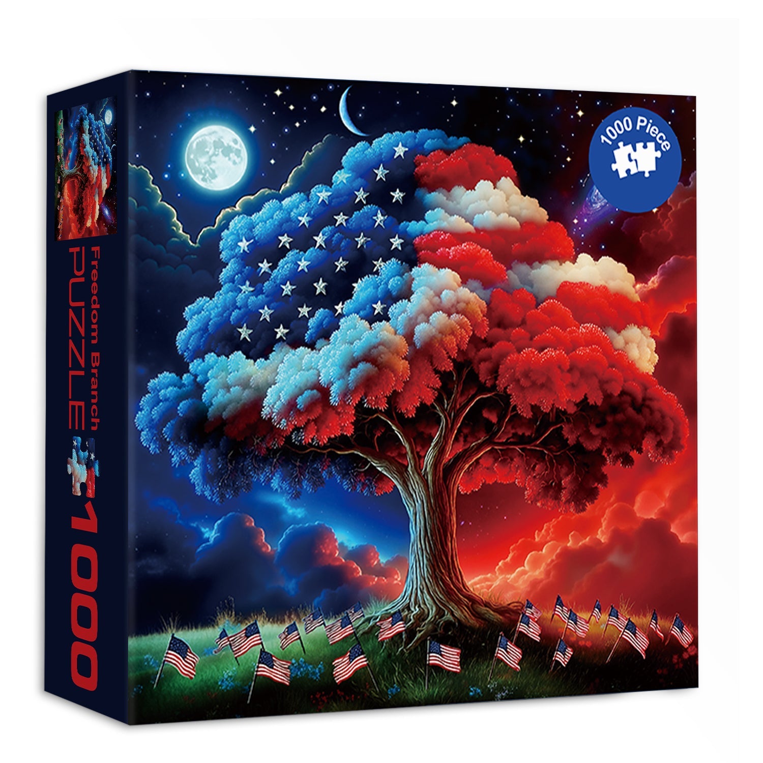 Puzzle del ramo della libertà, 1000 pezzi
