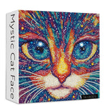 Mystic Cat Face Puzzle 1000 pièces