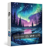 Aurora Paysage Puzzle 1000 pièces
