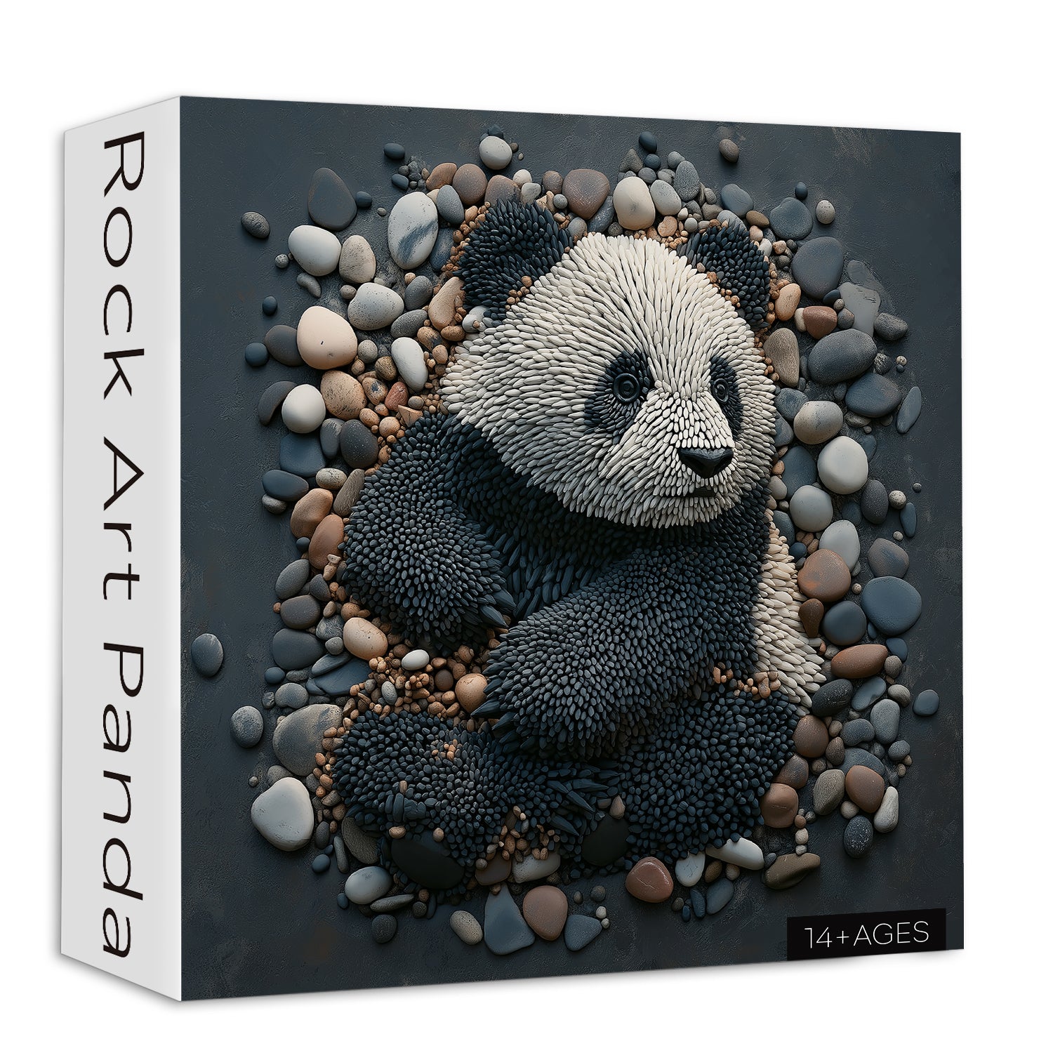 Rock art panda puzzle puzzle 1000 pezzi