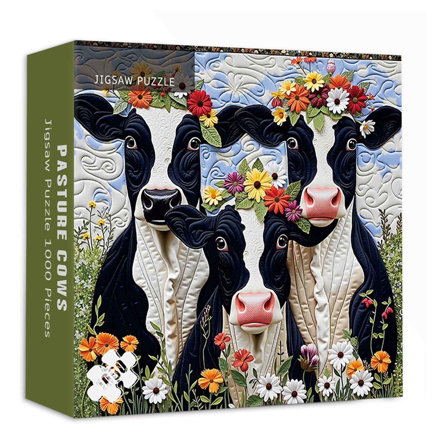 Pastture vaches puzzle 1000 pièces