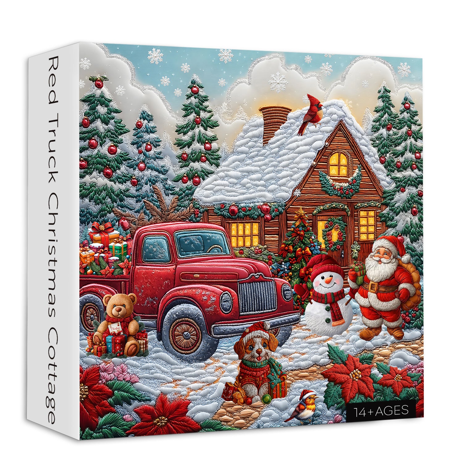 Weihnachtsgnom -Puzzles 1000 Stücke