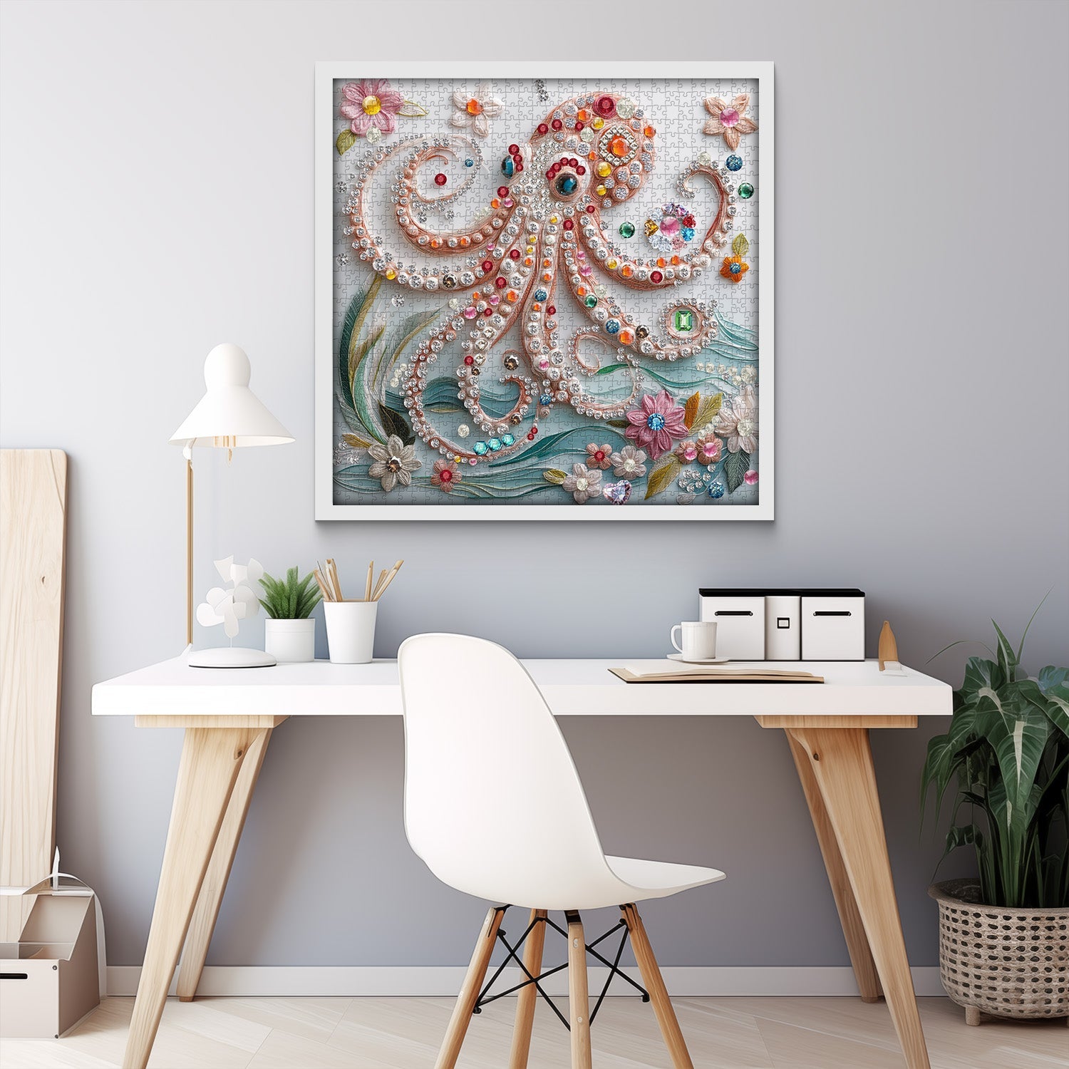 Jeweled Octopus Jigsaw Puzzle 1000 Pieces