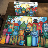 Vitality Cat Street Puzzles Puzzles 1000 pièces