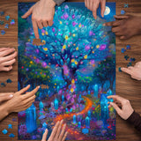 Kristall -Baldachin -Puzzles 1000 Stücke
