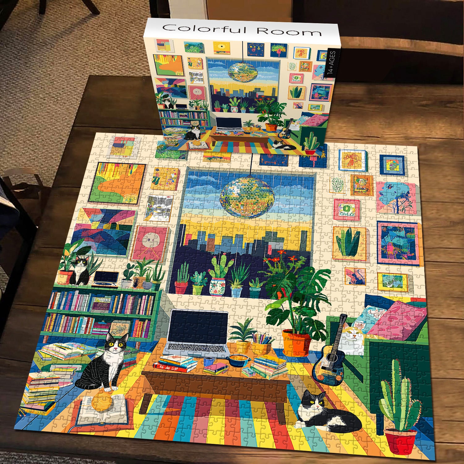 Blossom veau puzzles 1000 pièces